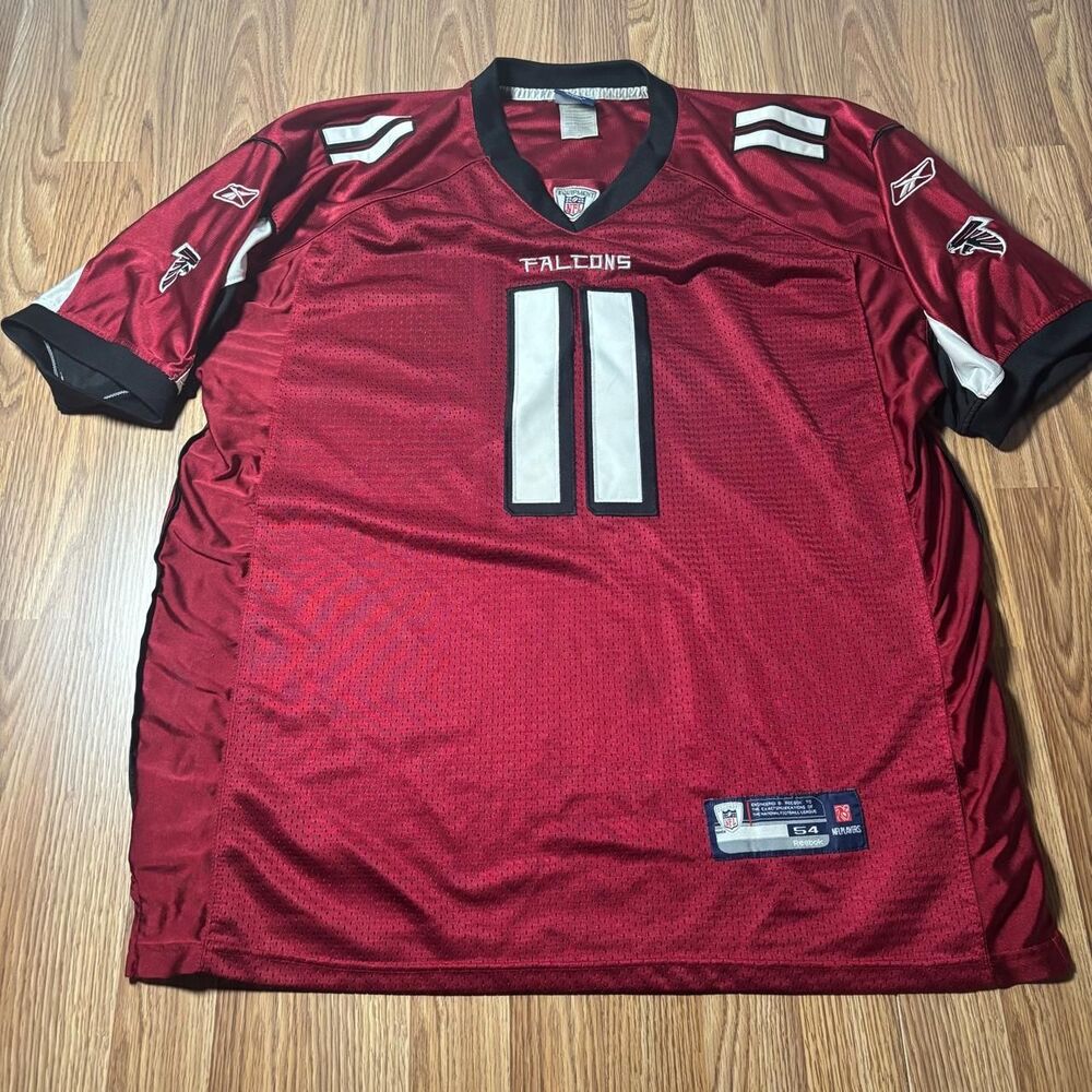 Nike Men's Red and Burgundy Jersey